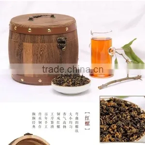 Top Quality Handmade Round Wooden Boxes Wooden Tea Box thumbnail-1