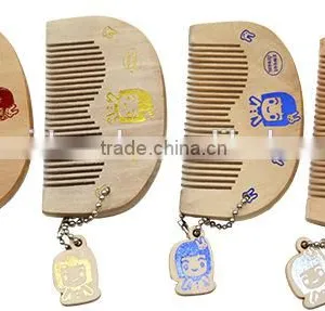 Whosale Children Hair Brush Set , Mini Pocket Comb ,Wooden Comb For Kid thumbnail-5