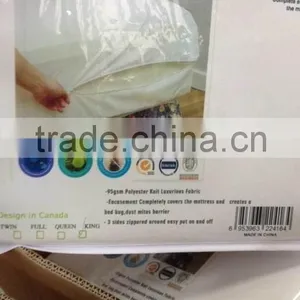 Nonallergenic and Easy-to-clean Mattress Encasement With Zipper thumbnail-1