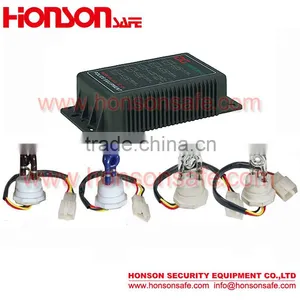 20W/25W Xenon Strobe Emergency Visor Hideaway Lights HLX-37 thumbnail-1