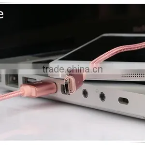 Double Sided Android Plastic Nylon Data Cable for MOTO /G/X/E thumbnail-1