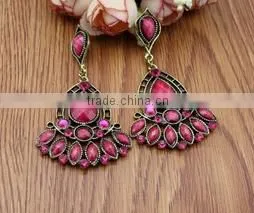 Beautiful Vintage Drop Beads Hooks Fancy Earring Designer thumbnail-4