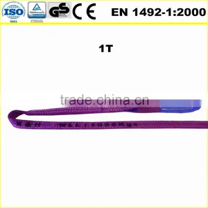 1T Double Flat Polyester Lift Sling thumbnail-2