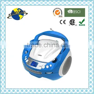 Factory Price Red AM FM Radio Boombox Portable CD Boombox USB Boombox thumbnail-4