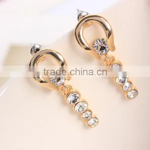 Fashionable Design Ear Studs Diamond Stud Earrings Cheap Wholesale Stud Earrings thumbnail-1