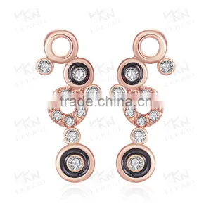 Latest Fashion Jewelry 925 Silver Earrings thumbnail-3