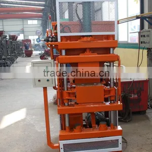 Hydroform Interlocking Clay Brick Machine Afrika Manual Clay Block Making Machine thumbnail-3