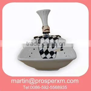 Colored Wholesale Ceramic White Dinner Plate Decoration thumbnail-1