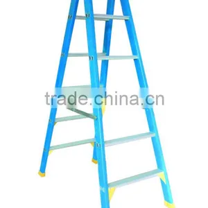 A Frame Double Side Insulation FRP GRP Fiberglass Steps Ladder NC-128B6 thumbnail-1