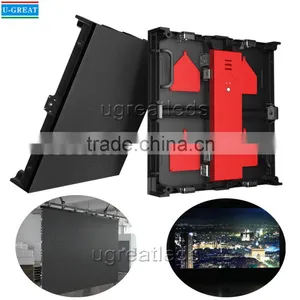 Trade Assurance High Refresh Outdoor Die-casting Aluminum P3.91 Rental LED Display thumbnail-2