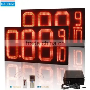 LED Digital Gas Price Sign for Gas Station Quality Choice thumbnail-2