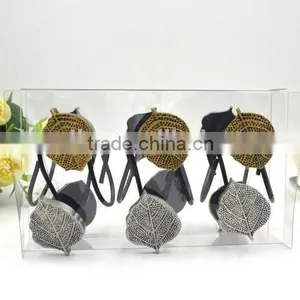 a Variety of Color of Square Polyresin Shower Curtain Hooks thumbnail-4