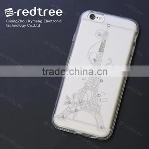 Diamond Clear Soft TPU Mobile Phone Case Cover for Iphone 5s 6s 6plus 7 thumbnail-2