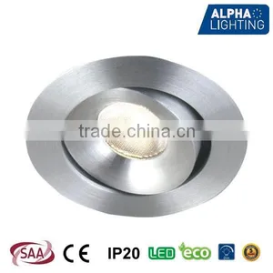 Compact 1W IP Rated Round Cob Cabinet Light, Led Spot Light thumbnail-1