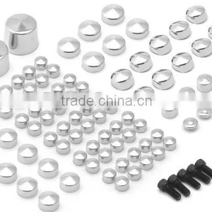Chrome Bolt Toppers Caps for 2007 2008 2009 Harley Softail Twin Cam thumbnail-1