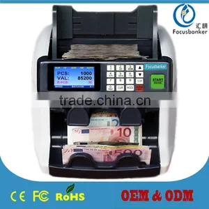 2016 Two Pocket Bill Counter Money Sorter Machine Sorting Machine Cash Currency Counting and Automatic Note Banknote thumbnail-5
