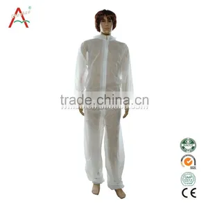 Disposable Nonwoven Doctor Medical White Lab Coat thumbnail-5