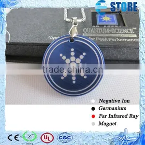 High Quality Round Pendant Energy Quantum Pendant Model Business Gift Pendant Jewelry thumbnail-1