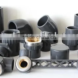 Wholesale Suppliers BOYAN PVC UPVC ASTM SCH80 Grey Pipe Fitting Reducing Hydraulic Coupling thumbnail-5