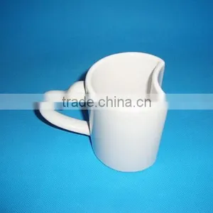 2015 New Special Shaped White Ceramic Mug thumbnail-1