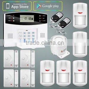 New Perferential Series YL-M2B LCD Display With Time Clock Intelligent Wireless GSM Safe House Alarm System thumbnail-1