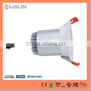 15w IP20 1800Lumens COB Adjustable Commercial Ceiling LED Downlight thumbnail-3