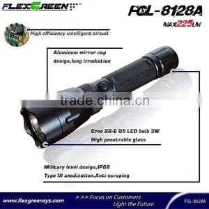 Rechargable 18650 Battery Cree Q5 180 Lumen Led Flashlight thumbnail-3