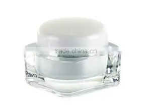 Acrylic Airless Cream Jar Plastic Empty Jar for Face Cream thumbnail-1