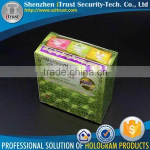 Trade Assurance Free Sample Free Design 3D Hologram Silver Paper Custom Box Printing thumbnail-2
