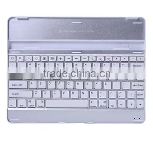 Black White Aluminum Bluetooth Wireless Keyboard Case Cover for Apple New IPad 4 3 2+bluetooth Wireless Keyboard thumbnail-3