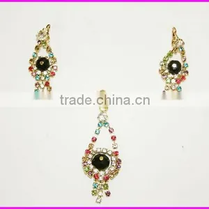 2011 Hot-selling Alloy Costume Wedding Jewelry Set+imitation Jewelry Set+necklace+competitive Price+cheap Shippment+good Serivce thumbnail-1
