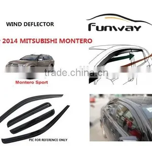 2014 MITSUBISHI MONTERO Wind Deflectors,door Visor,window Deflectors,car Rain Visor,car Accesories thumbnail-1