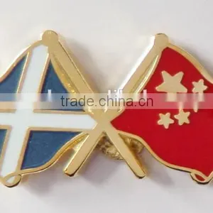 Custom Palestine Country Cross Flag Badge/ Palestine Flag Pin thumbnail-1