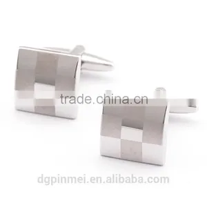 Fashional Business Gifts Metal Blank Cufflinks as Best Souvenirs thumbnail-1
