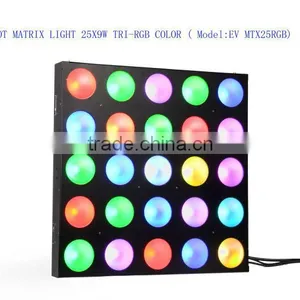 Stage Background/ 5x5 LED Matrix Stage Blinder Light 25pcsx9w LED thumbnail-1