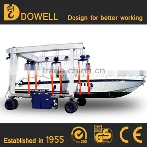 New Products Mobile 50t-250t Hydrohoist Boat Lift Small Boat Crane thumbnail-1