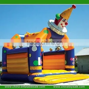 China Inflatable Christmas Bouncer , Inflatable Clown Bouncer for Kids thumbnail-1