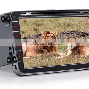 8" Car 3G HD GPS Mp3 Player Gps FM Map For VW PASSAT SEAT Altea Amarok Multivan T5 Polo V 6R EOS thumbnail-3
