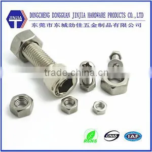 China Screw Manufacturer All Kinds of Stainless Steel Hex Screw Nut thumbnail-1