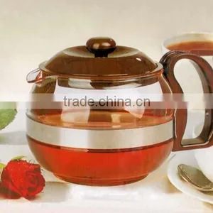 New Arrival Borosilicate Glass,heated Directly on Fire Tea Pot Set 600ml/1000ml/1200ml thumbnail-5