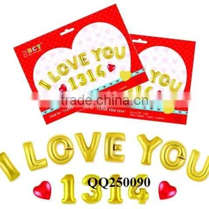 16inch Colorful Foil 13pcs Letters Happy Birthday Balloon With Package thumbnail-5