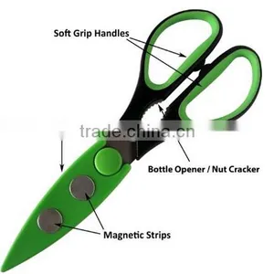 2016 Hot Sale Good Quality Kitchen Scissor thumbnail-3