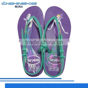 Wholesale Pvc Outsole Silk Screen New Design Ladies Slippers thumbnail-1