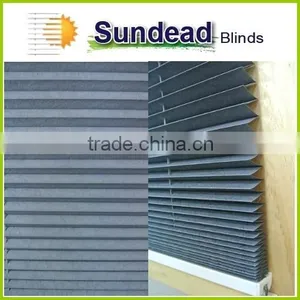 2015 Hot Sale High Quality Pleated Blinds /Polyester Fabric Pleated Blinds /plissee Blinds thumbnail-2