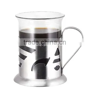 High Quality Fashion Design Coffee Plunger/tea Mug/glass Mug thumbnail-1