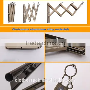 Ceiling Mounted Clothes Drying Rack With Oxidation Acid Polishing Surface Treatment thumbnail-3