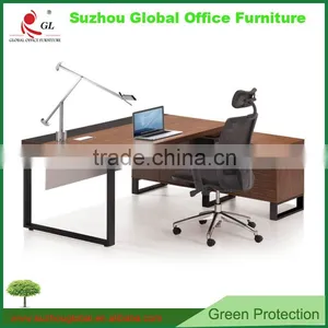 Direct Sale Colorful Furniture High End l Shaped Desk With Hutch thumbnail-4