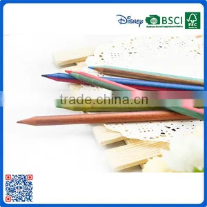 New Style Wholesale Customized School Color Wood 7 Inch Double-end Color Pencil for Gift thumbnail-1