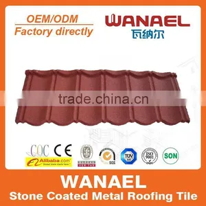 Classical Wanael Stone Coated Metal Roof Sheet/color Roof Philippines/Korea Technology, Factory Sell thumbnail-1