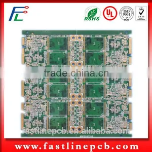 High Quality Multilayer Gold Finger Blue Solder Mask PCB Manufacturer thumbnail-3